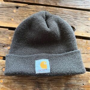 Brown Carhartt beanie